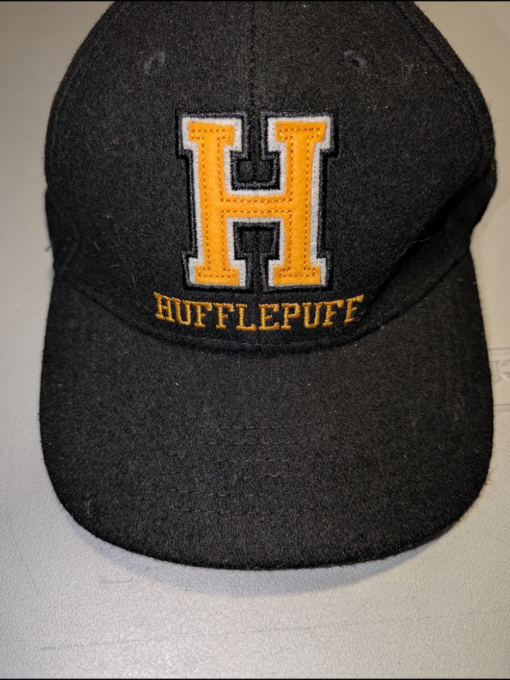 Loot Crate Black and Yellow Embroidered H Hat Cap Ages 15+